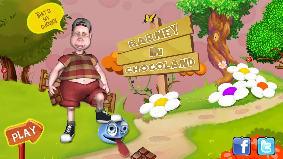 Barney In Chocoland Free स्क्रीनशॉट