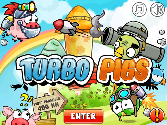 Turbo Pigs - Run Piggy Run! iPad 应用截图