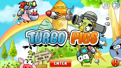 Turbo Pigs - Run Piggy Run!應用截圖