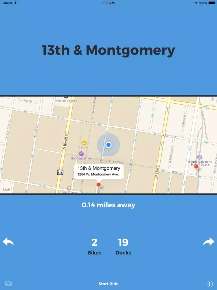 Captures d'écran de Bike Philly: Philly Bike Share iPad 