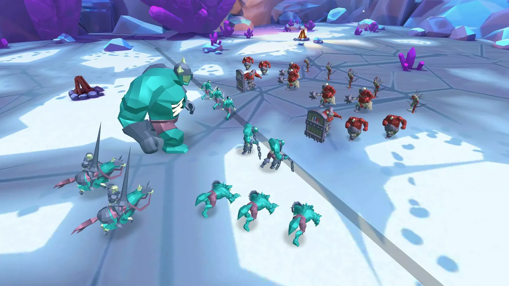 Ảnh chụp màn hình của Clash Battle Simulator