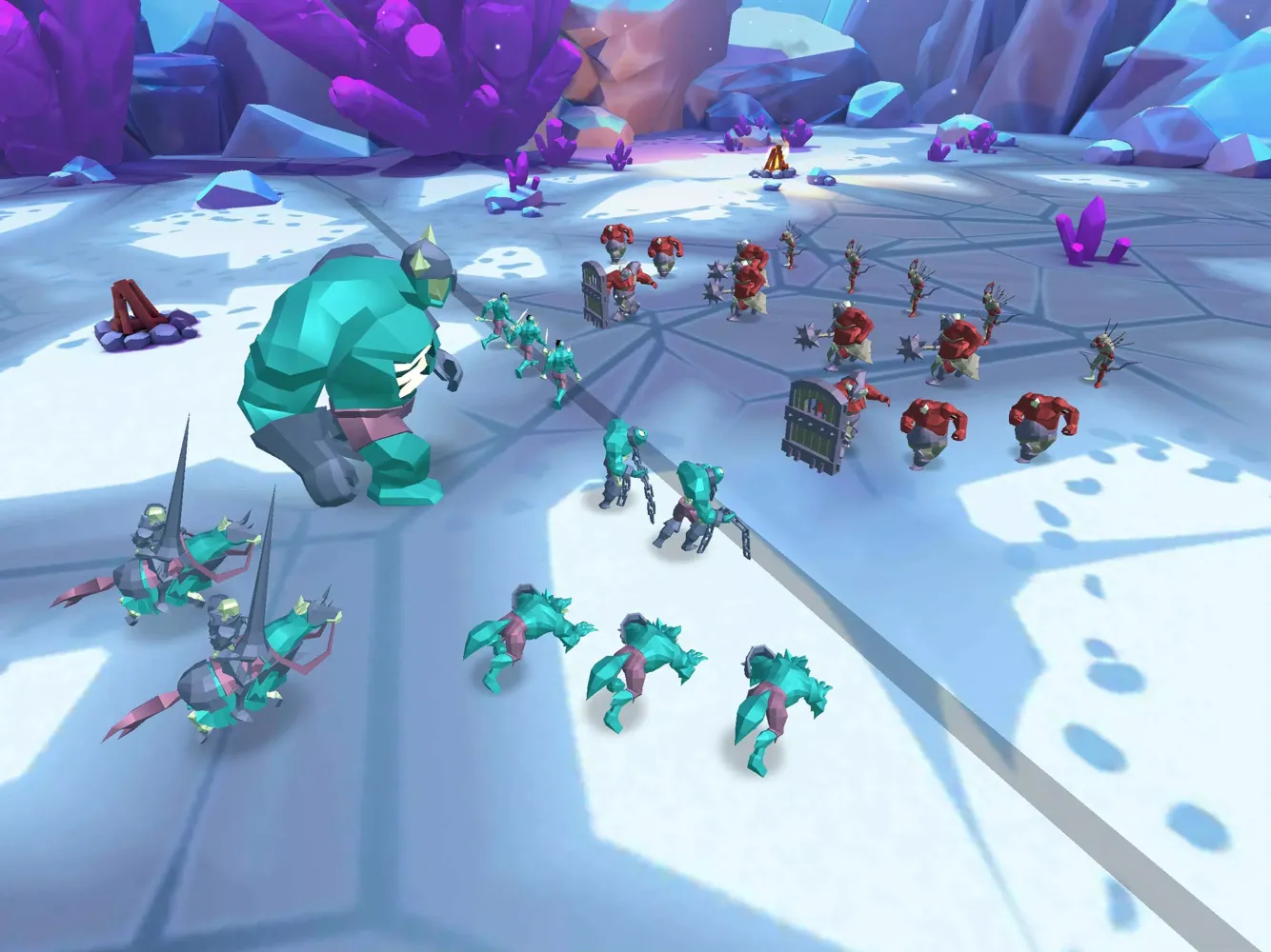 Ảnh chụp màn hình của Clash Battle Simulator
