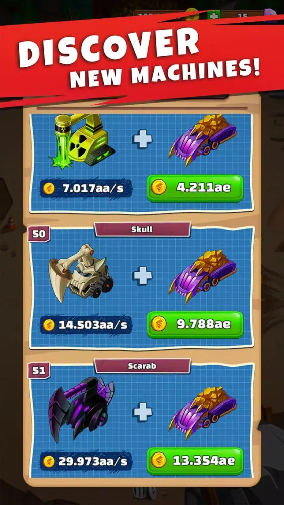 Capturas de pantalla de Merge Tycoon - Drill Master