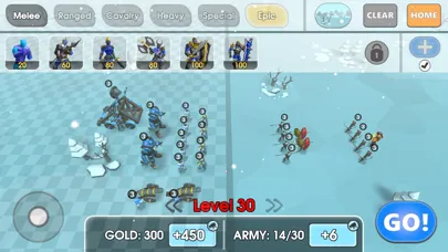 Ảnh chụp màn hình của Epic Battle Simulator 2