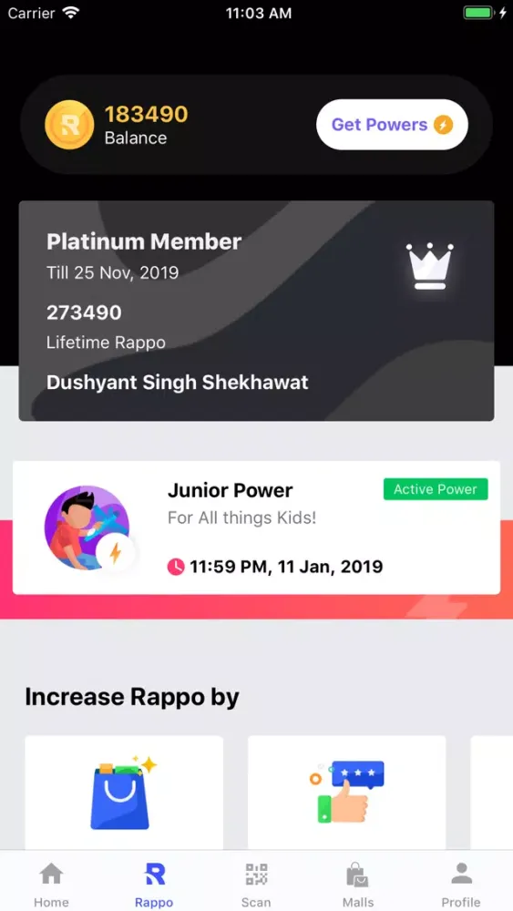 Zrzuty ekranu Rappo - Endless Rewards!