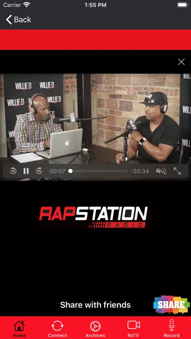 RAPSTATION Network سکرین شاٹس