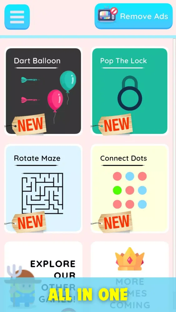 Captures d'écran de All Games in One App Offline