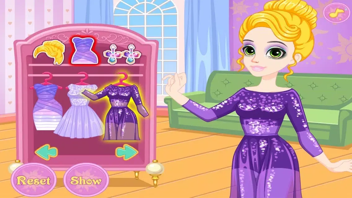 rapunzels perfect purple dress スクリーンショット