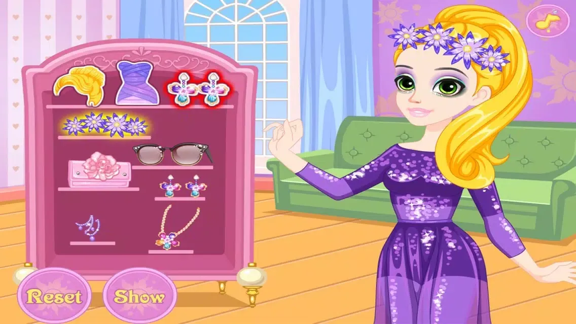 rapunzels perfect purple dress スクリーンショット
