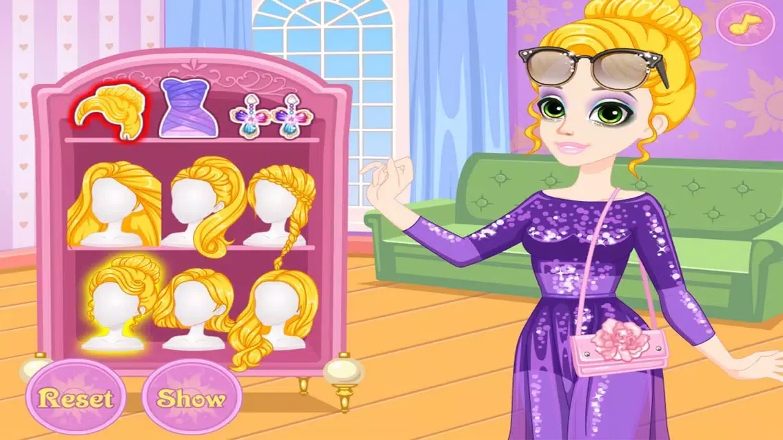 rapunzels perfect purple dress スクリーンショット