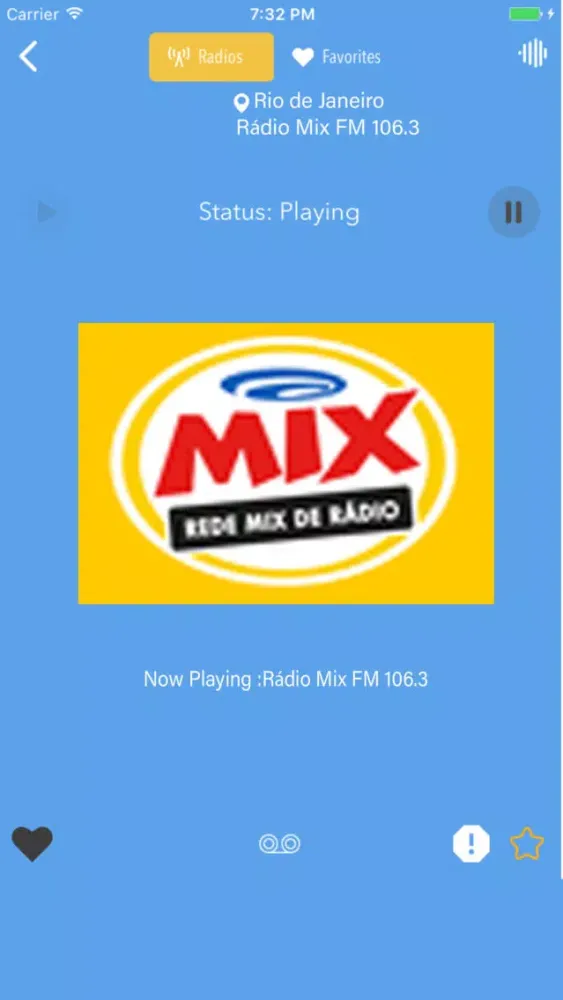 Capturas de tela do Radio Brazil FM AM Online