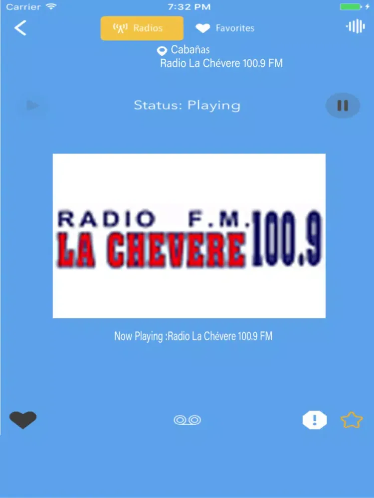 Radio El Salvador FM AM Online iPad  Screenshots