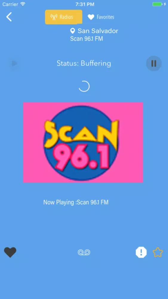 Radio El Salvador FM AM Online Screenshots