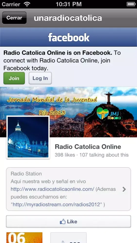 Radio Católica Online স্ক্রিনশট
