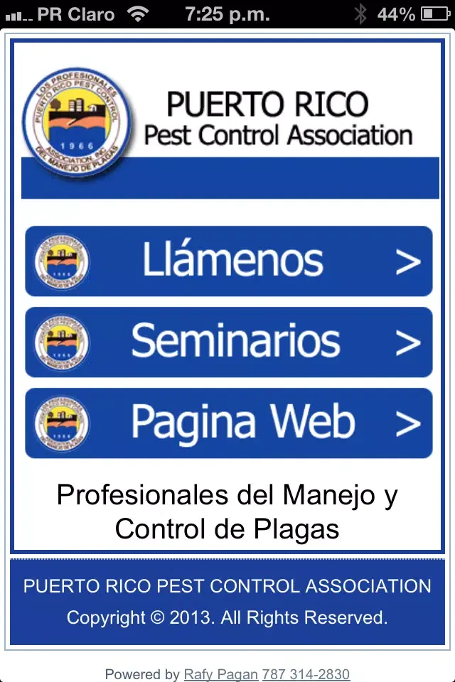 PR Pest Control Association स्क्रीनशॉट