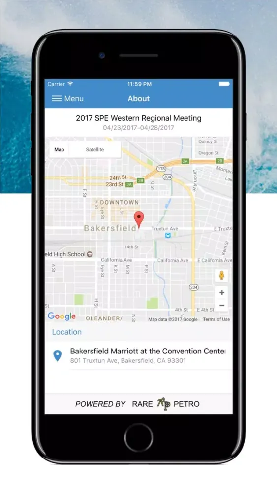 Capturas de pantalla de SPE Western Regional Meeting