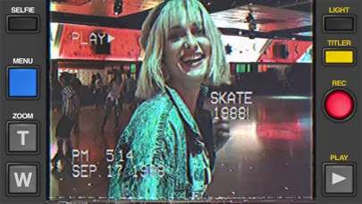 Rarevision VHS - Retro 80s Cam应用截图