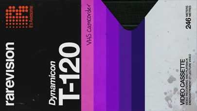 Rarevision VHS - Retro 80s Cam应用截图
