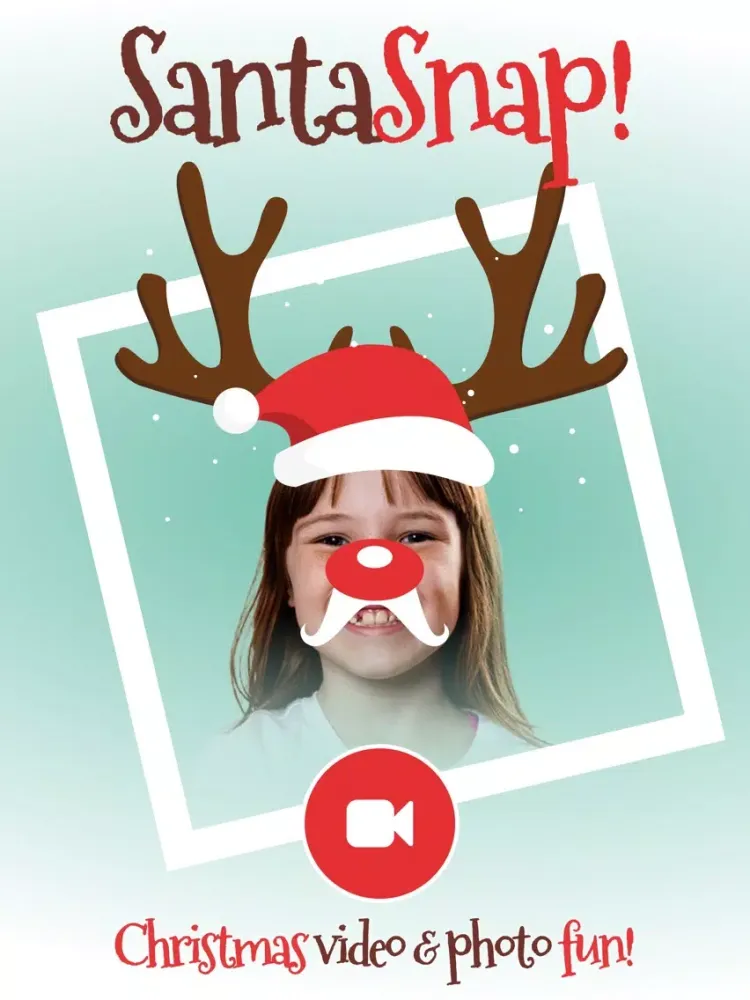 ภาพหน้าจอของ SantaSnap Christmas 2020 iPad 