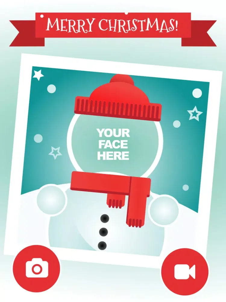 ภาพหน้าจอของ SantaSnap Christmas 2020 iPad 