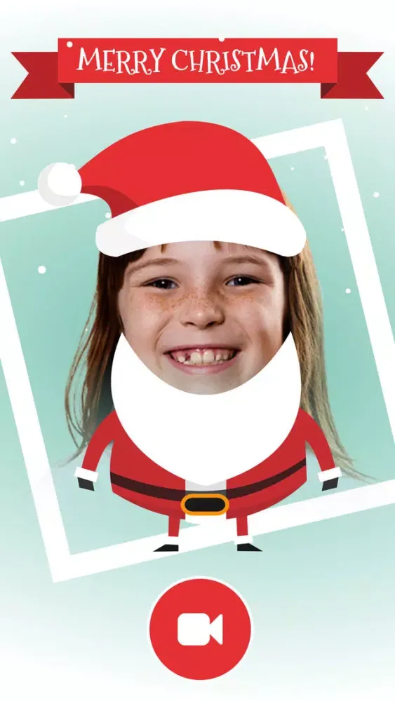 ภาพหน้าจอของ SantaSnap Christmas 2020
