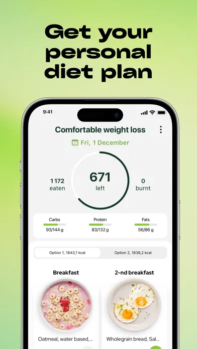 Diet: Weight loss Healthy food应用截图