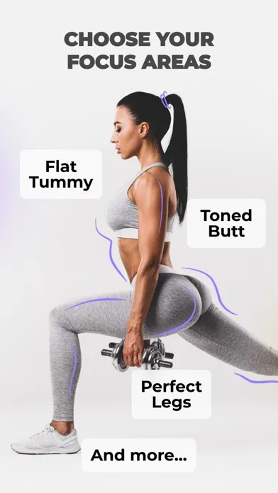 Ảnh chụp màn hình của Fitness for Women at Home|Gym
