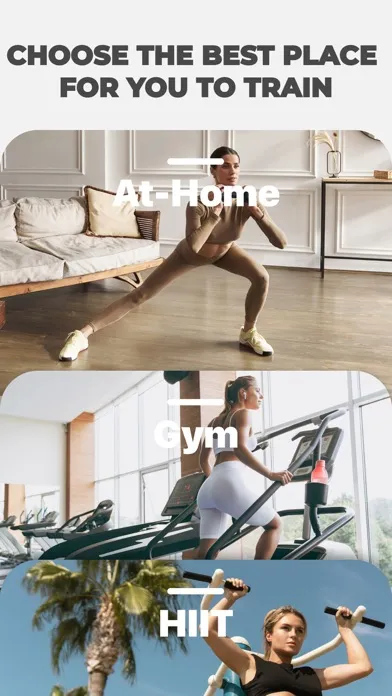 Ảnh chụp màn hình của Fitness for Women at Home|Gym