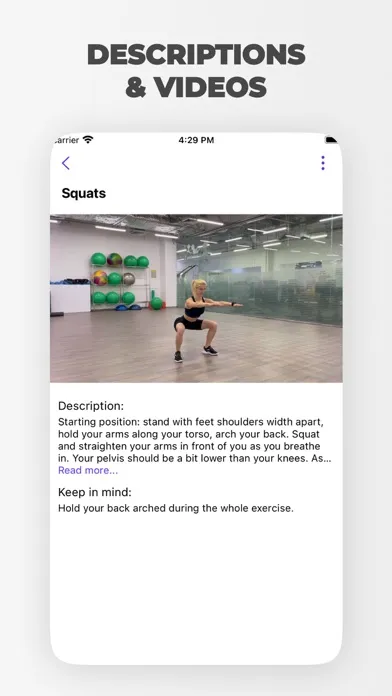 Ảnh chụp màn hình của Fitness for Women at Home|Gym
