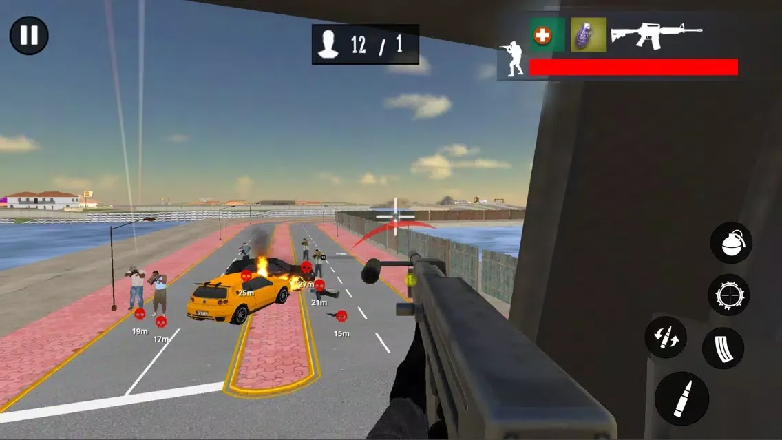 Zrzuty ekranu Air Sky Shooting FPS Mission