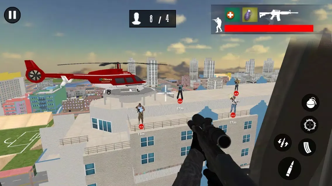 Zrzuty ekranu Air Sky Shooting FPS Mission