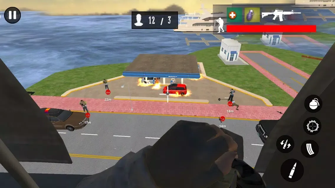 Zrzuty ekranu Air Sky Shooting FPS Mission