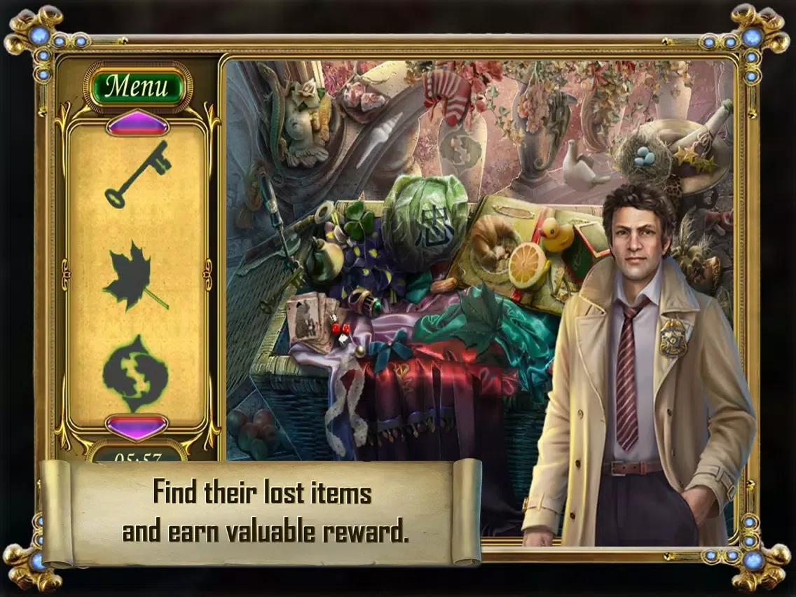Capturas de tela do Hidden Object: Dective New-York - U.S. Secret Service iPad 