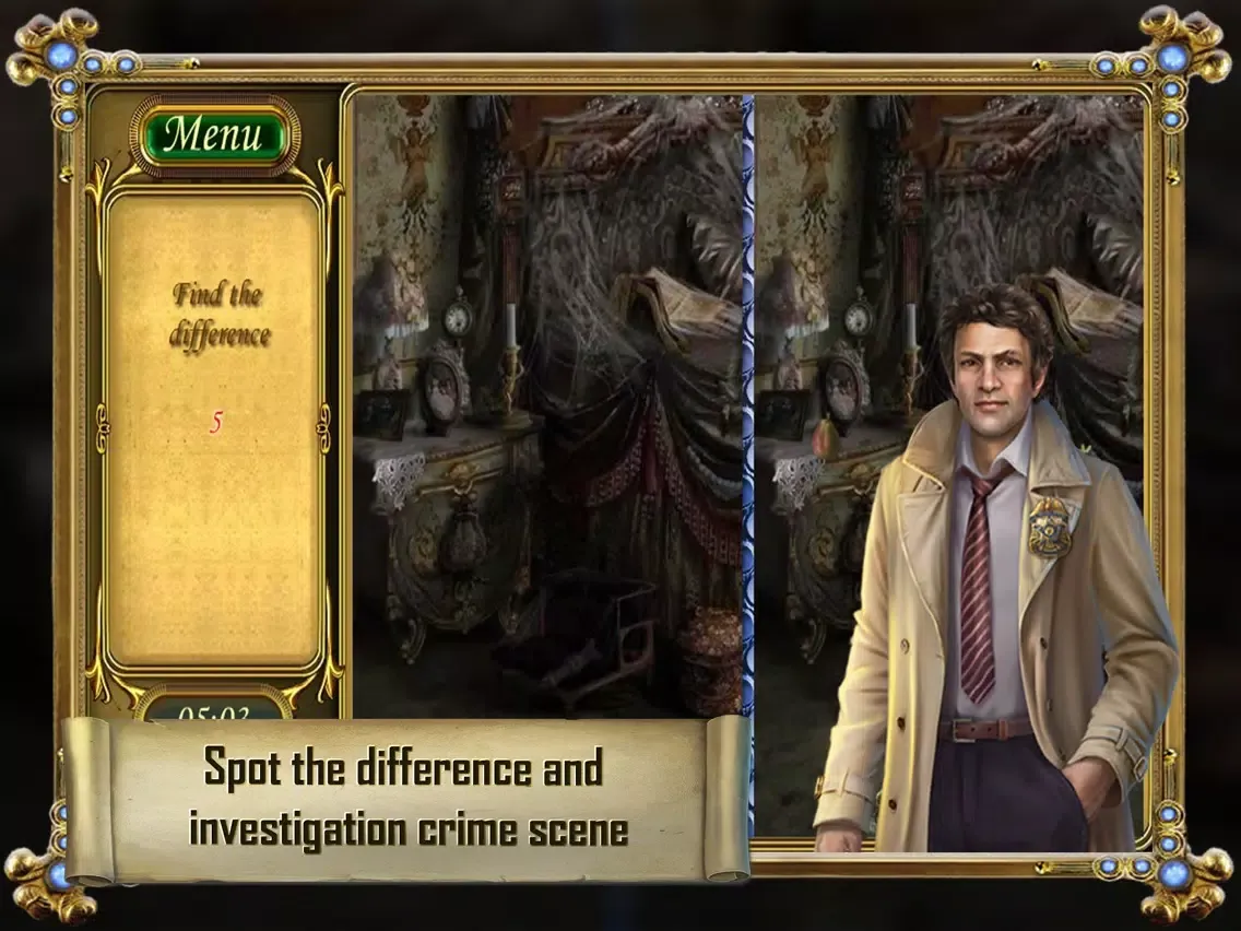 Capturas de tela do Hidden Object: Dective New-York - U.S. Secret Service iPad 