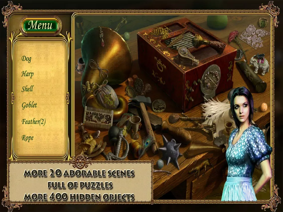 Hidden Object - Where's Rebecca iPad 應用截圖