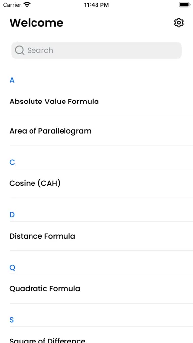 Скриншоты MathEquation-Formulas in Math
