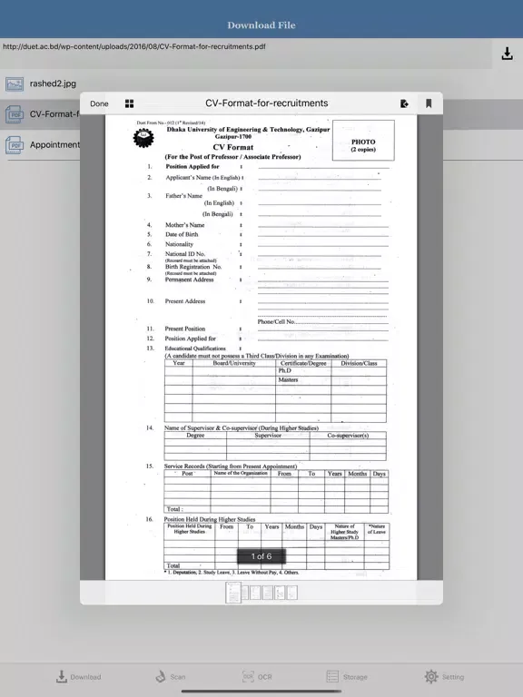 Zrzuty ekranu Document Scanner- iPad 