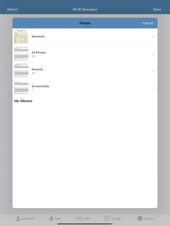 Zrzuty ekranu Document Scanner- iPad 