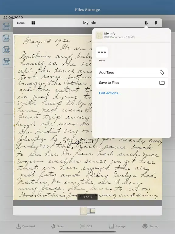Zrzuty ekranu Document Scanner- iPad 