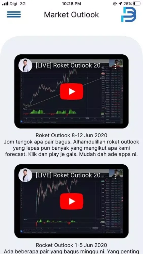 Blue Wave (FX Signal) سکرین شاٹس