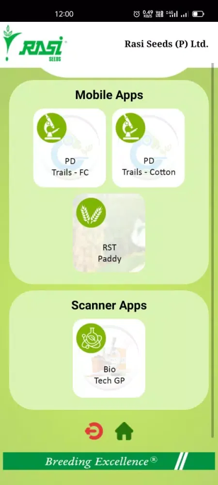 Rasi-Corporate App Screenshots