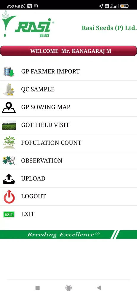 Rasi-Corporate App Screenshots