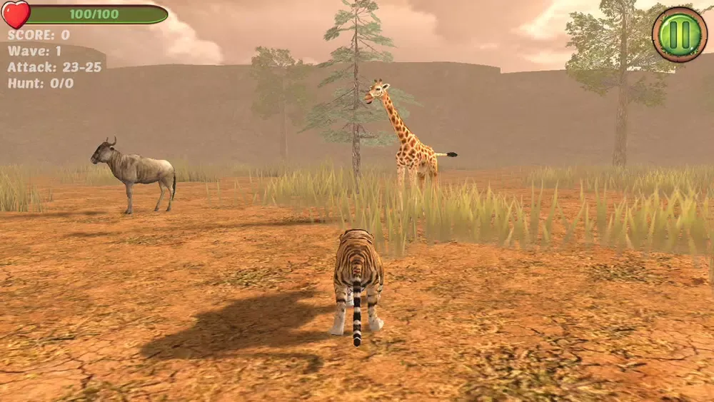 ภาพหน้าจอของ 3D Tiger Simulator Adventures Premium