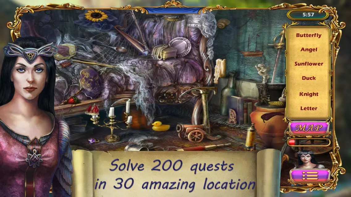 Hidden Object: Flower Princess - Anastasia Rose Screenshots