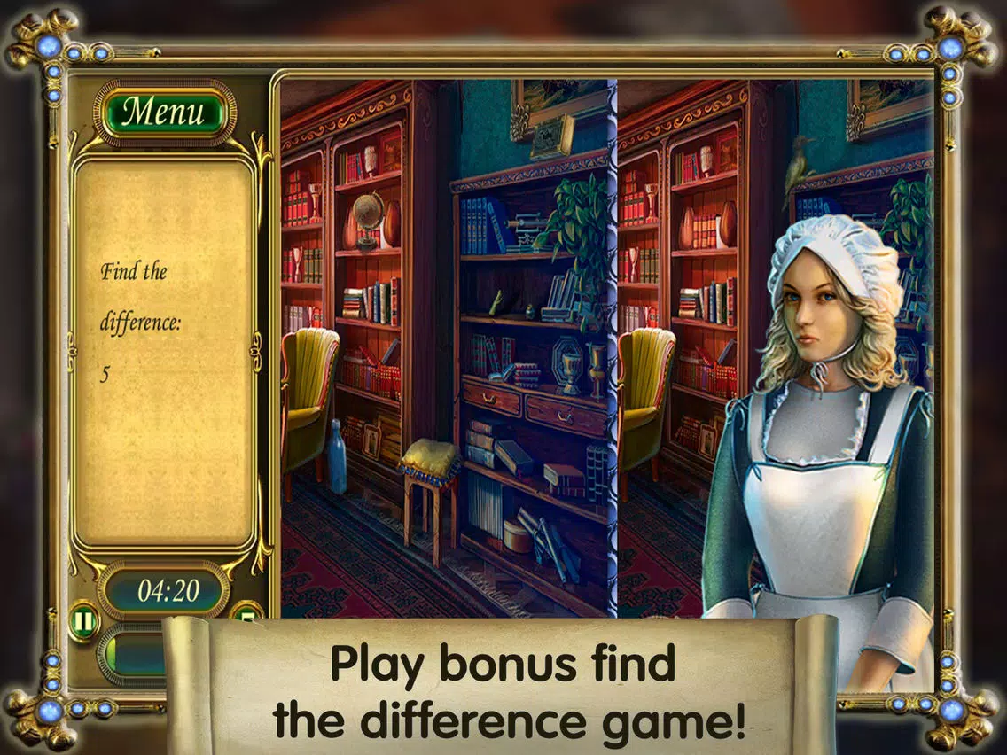 Captures d'écran de Hidden Object: The Charming Hotel Presidential Chambermaid Premium iPad 