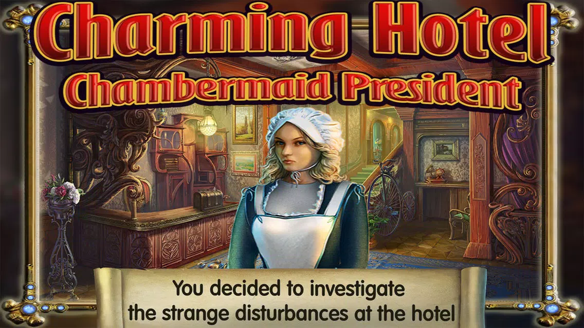 Captures d'écran de Hidden Object: The Charming Hotel Presidential Chambermaid Premium