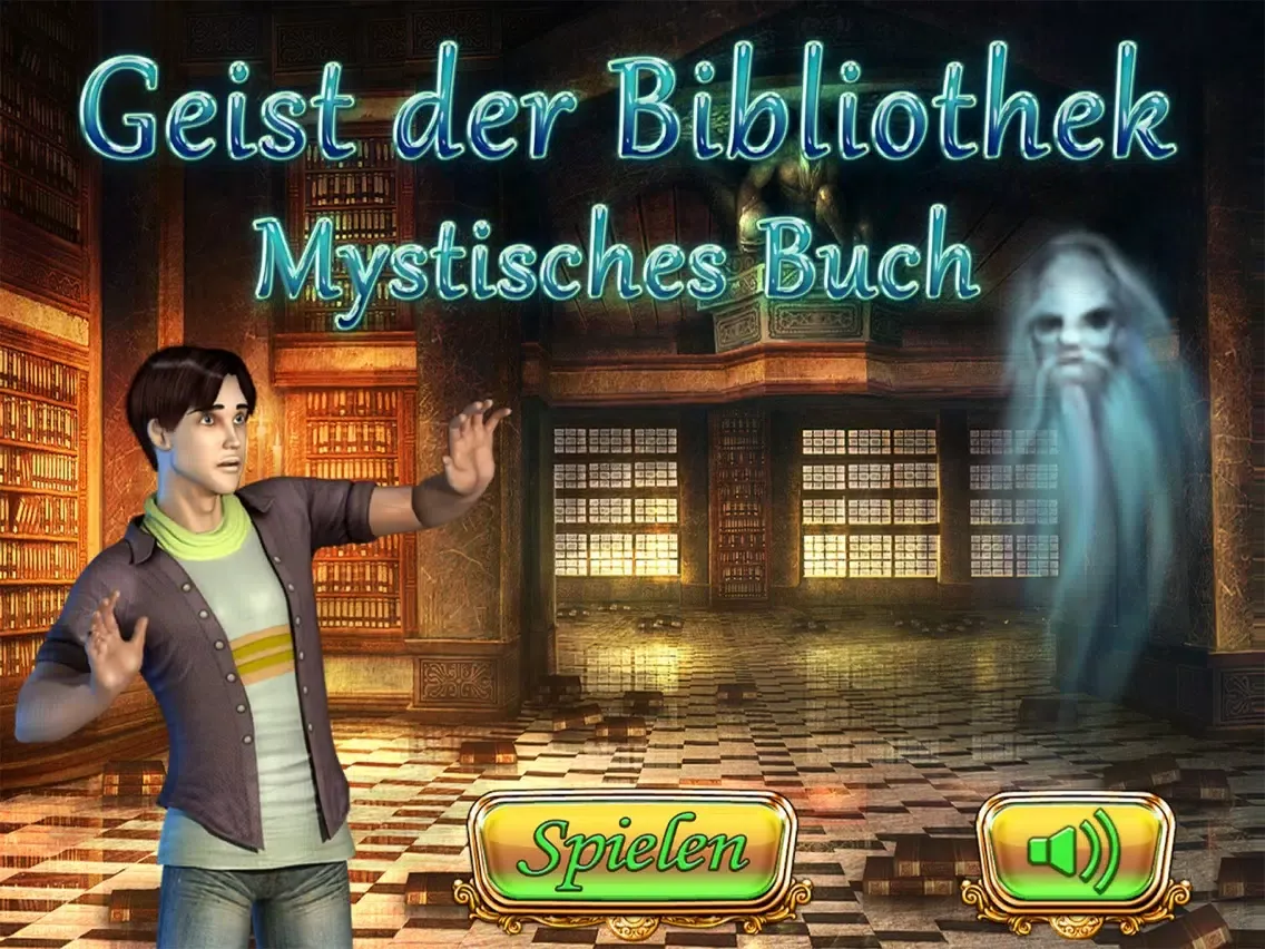 Verstecktes Objekt Geist der Bibliothek Mystisches Buch iPad  स्क्रीनशॉट