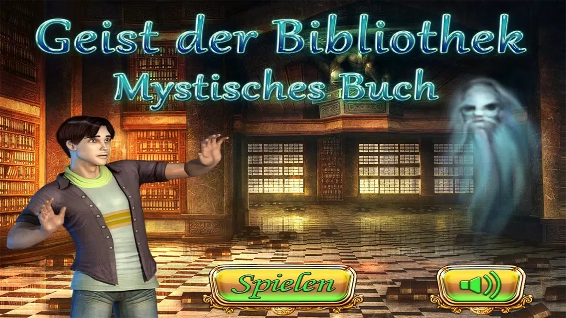 Verstecktes Objekt Geist der Bibliothek Mystisches Buch स्क्रीनशॉट