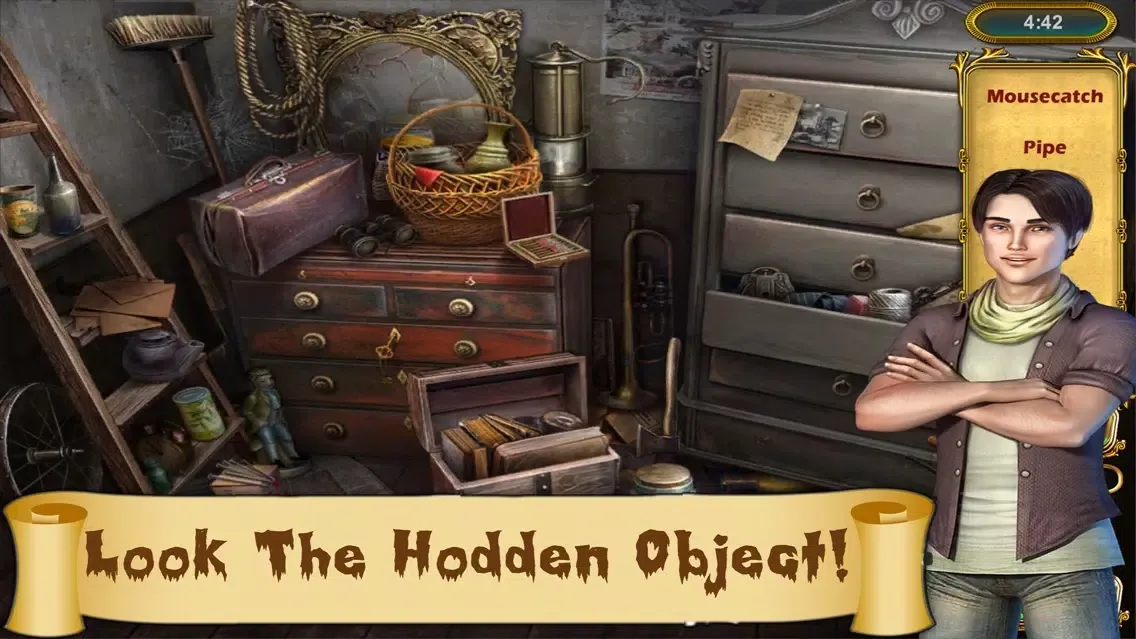 Hidden Object Ghost of Library Mystic Book应用截图