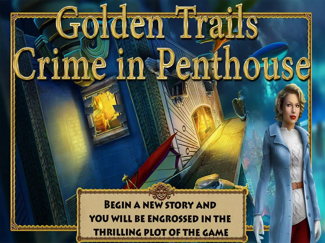 Ảnh chụp màn hình của Hidden Object - Crime in Penthouse iPad 